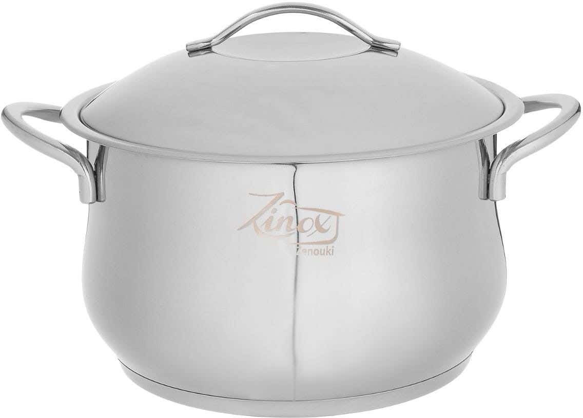 Zinox Stainless Steel Large Pot, 26 cm - Silver