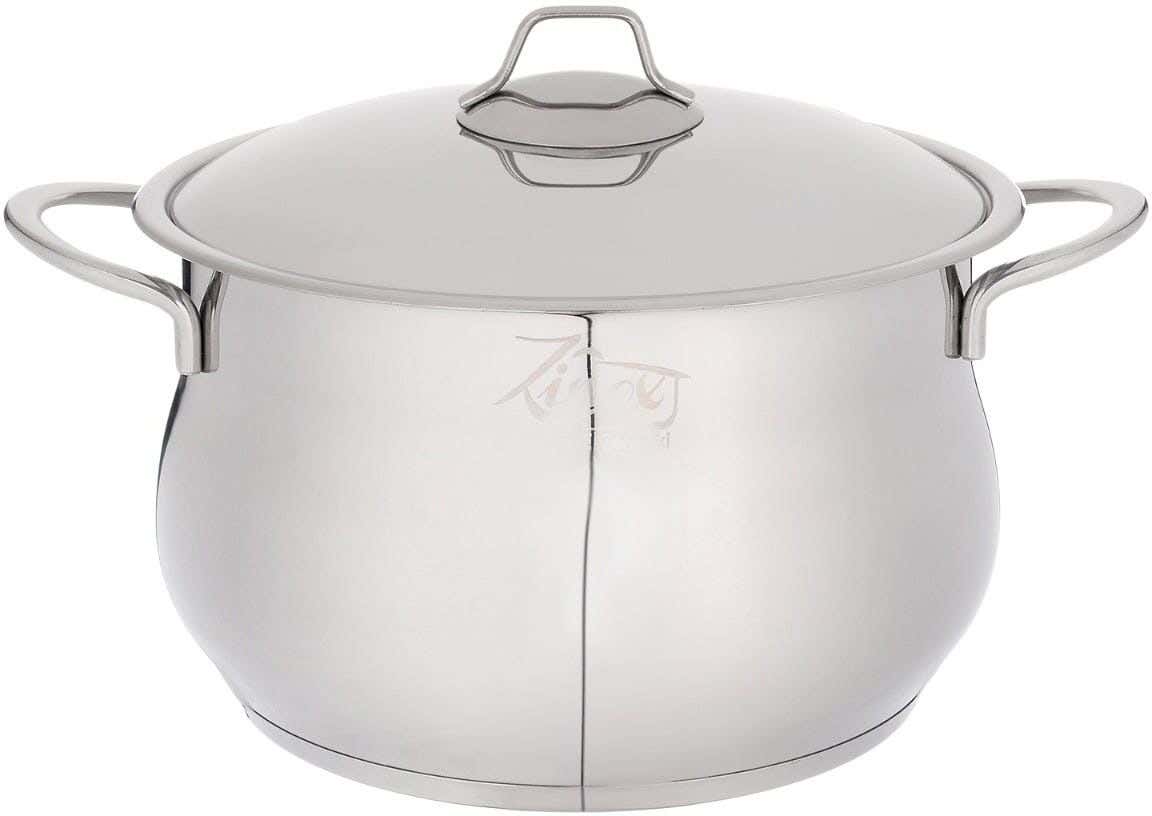 Zinox Stainless Steel Large Pot, 30 cm - Silver