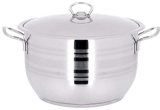 Aboud Stainless Steel Pot, 20 cm - Silver