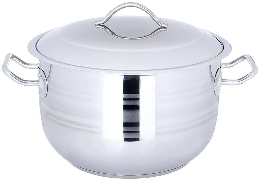 Aboud Stainless Steel Original Pot, 32 cm - Silver