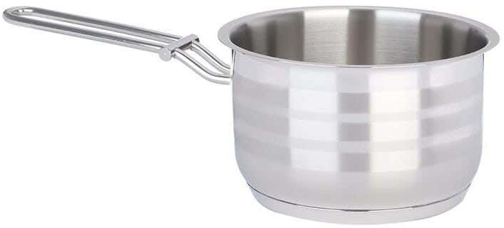Aboud Stainless Steel Casserole, Size 16 - Silver