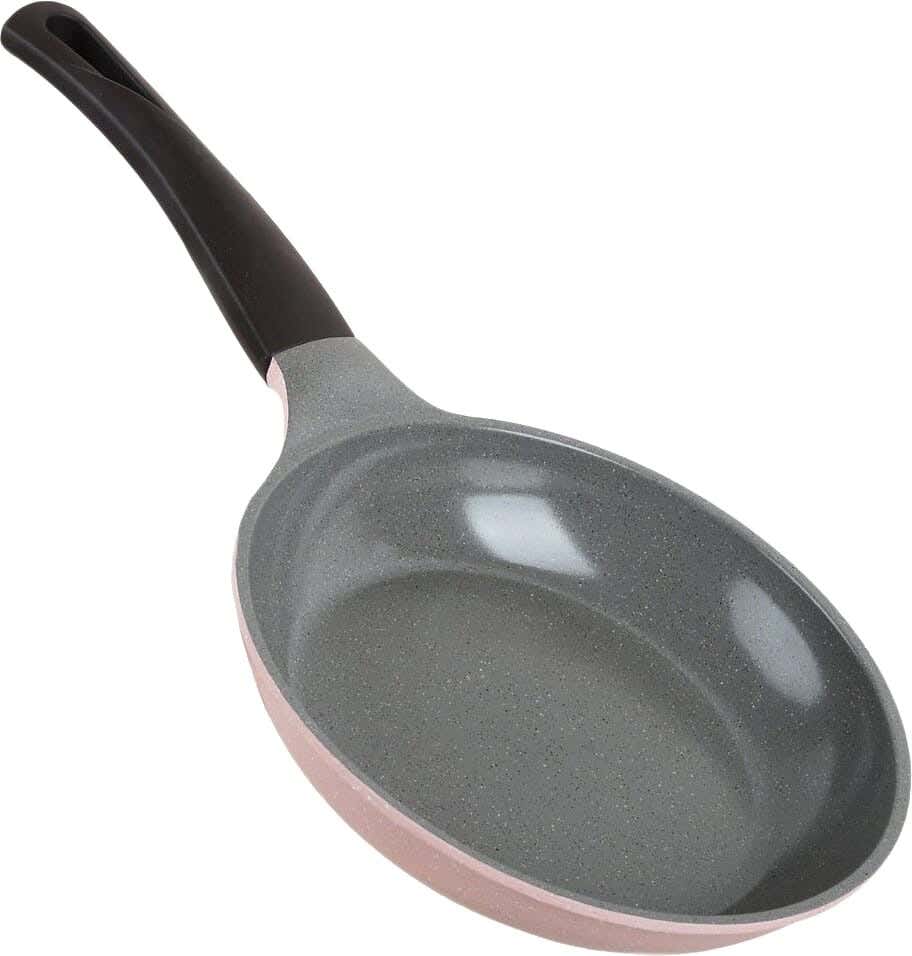 Master Flower Granite Frying Pan, 22 cm - Rose Grey