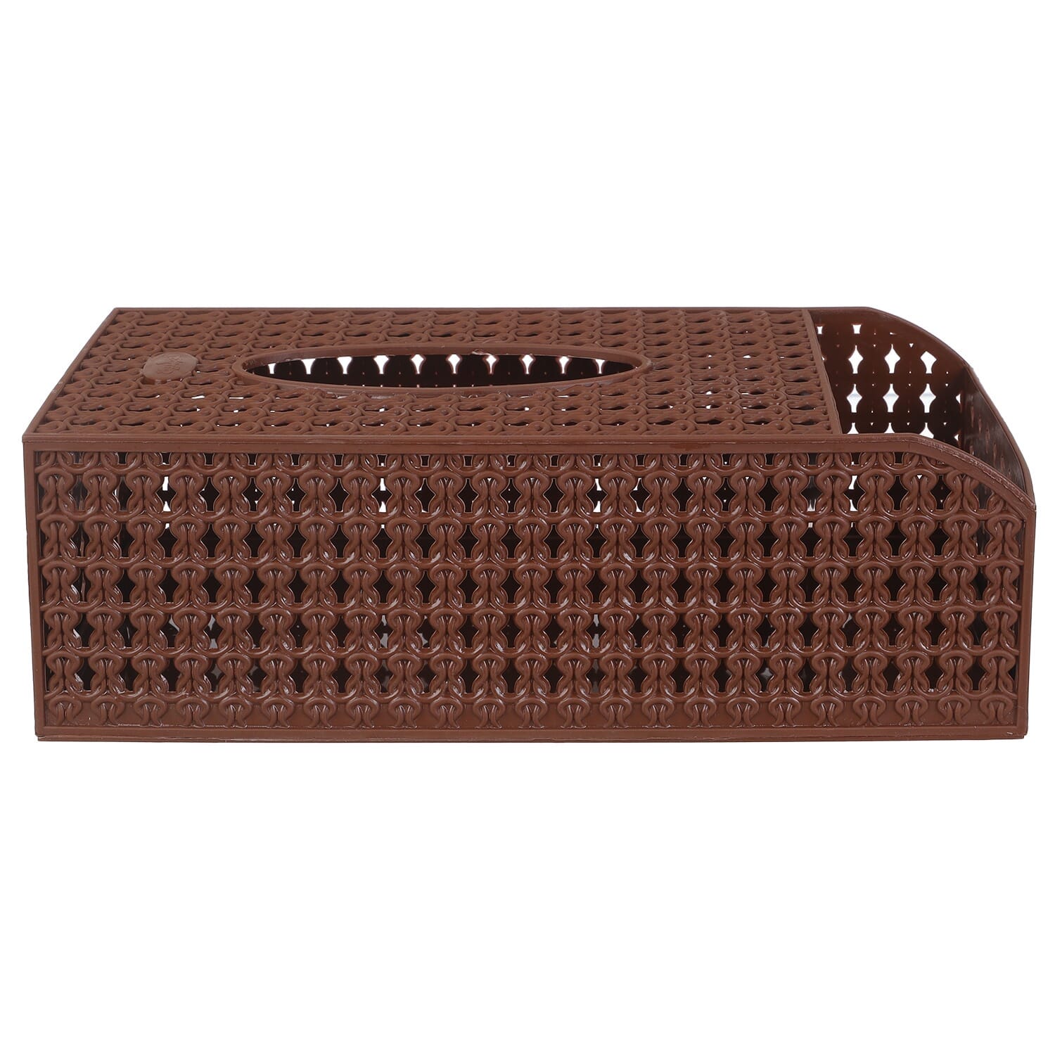 Al Wataneya Tissue Box, 30×9.5 cm - Brown