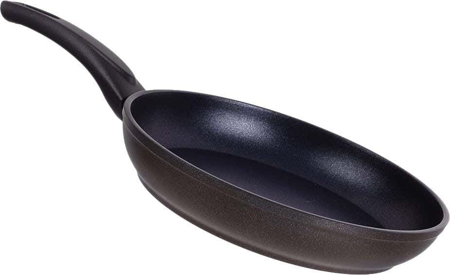 Bayou Granite Dark Stone Cookin Abboud Frying Pan, 24 Cm - Black