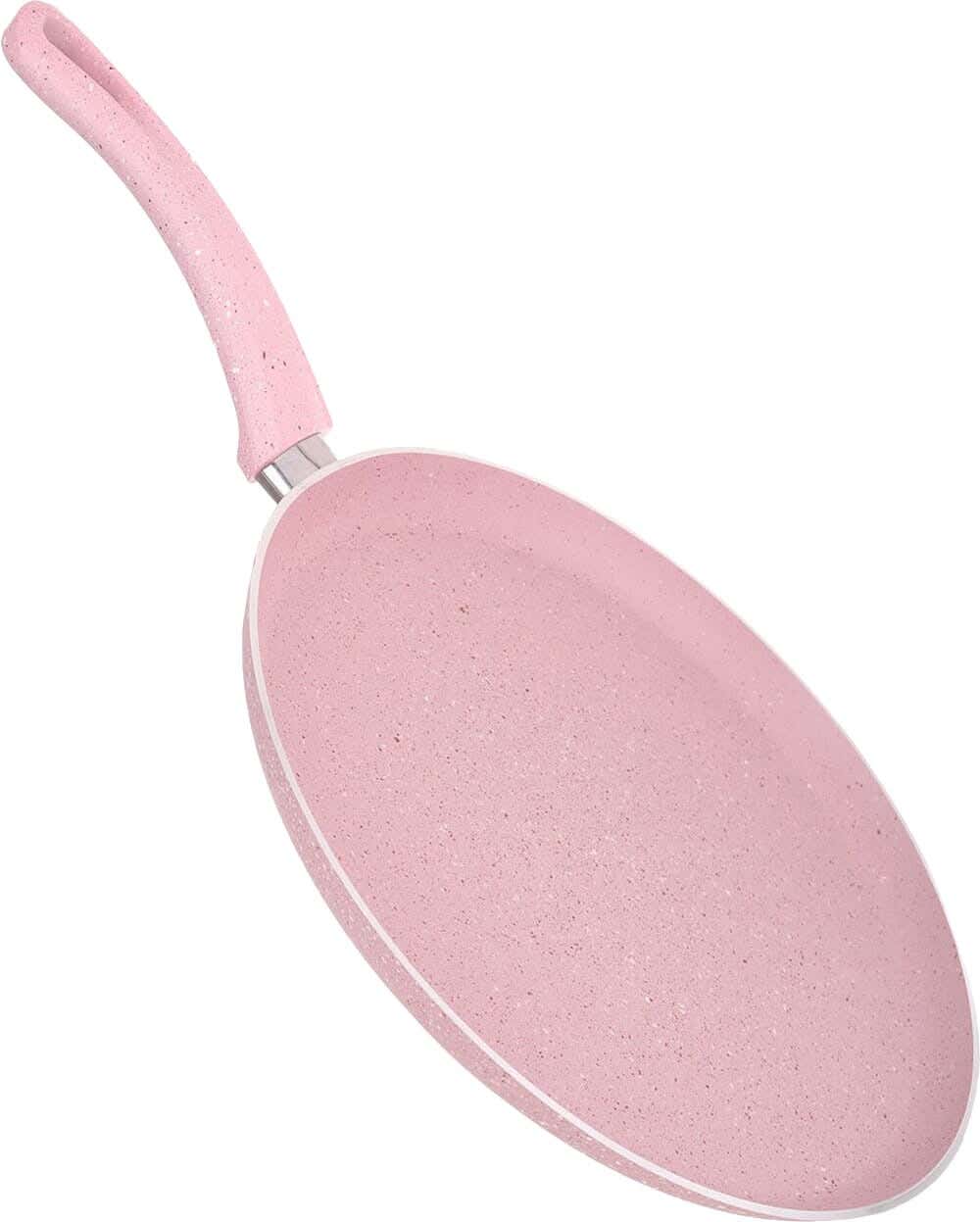 Tobacco Granite Crepe Pan, 30 cm - Rose