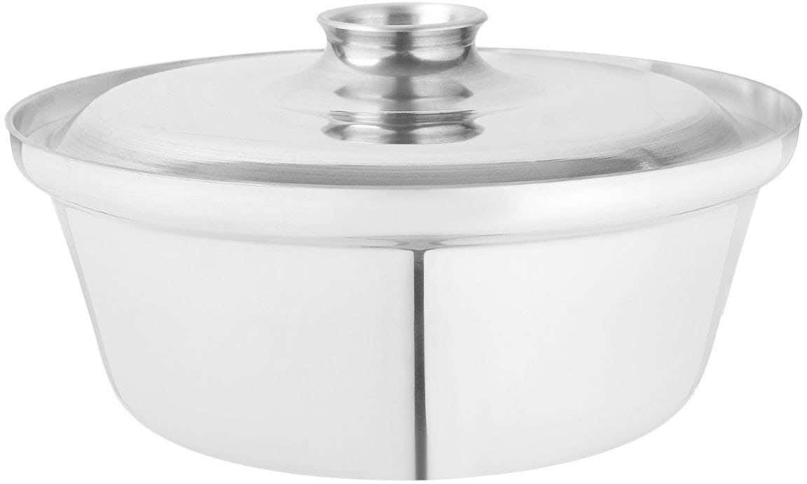 El Zenouki Aluminum Power Pot, Size 36 - Silver
