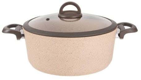 Cookin Aboud Granite Pot, 26 cm - Beige