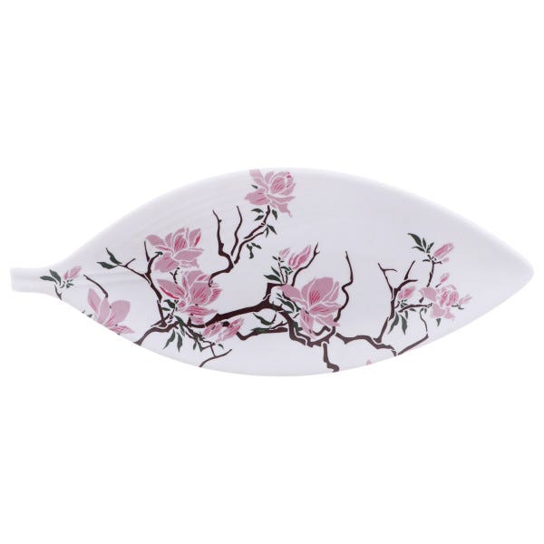 Bright Designs Melamine Fish Plate, 36 cm - White