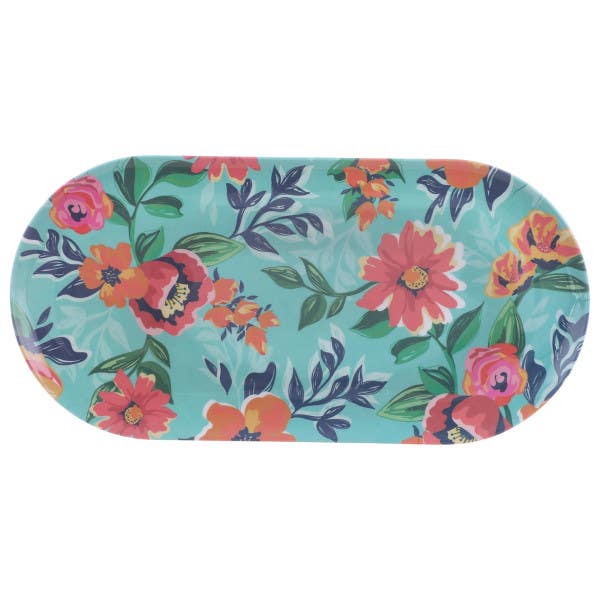Bright Designs Melamine Oval Service, 52 cm - Multicolor
