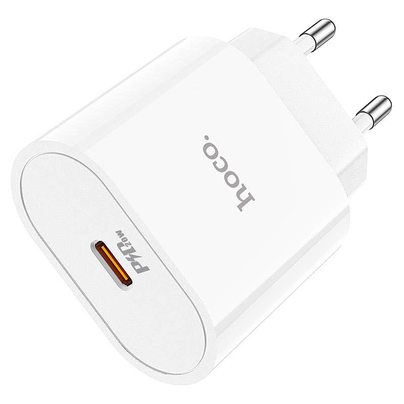Hoco Wall Charger, Type-C, 20W, C94A - White