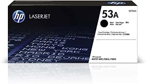HP LaserJet Toner Cartridge, 53A, Q7553A - Black