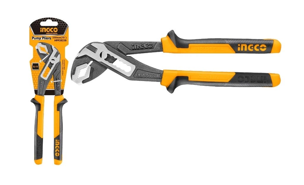 Ingco Pliers, 10 inch - Black Yellow