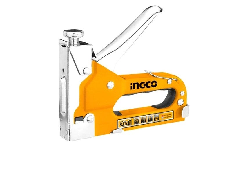 Ingco HSG1405 3 In 1 Staple Gun - Yellow