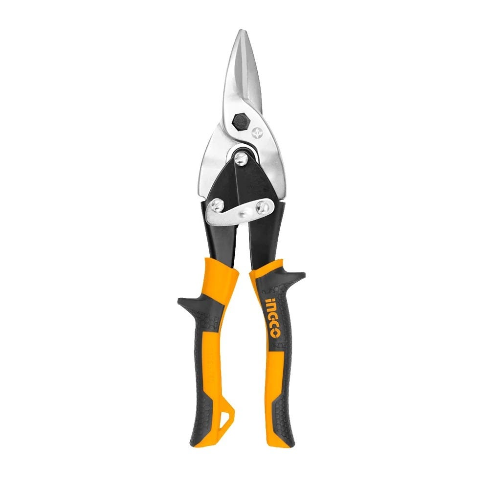 Ingco Steel Shears, 10 Inch - Black Yellow