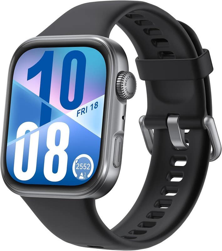 Huawei Seiya-B09F Watch Fit 4 Smartwatch, 1.8-inch AMOLED display, water resistant, 4GB RAM - Black