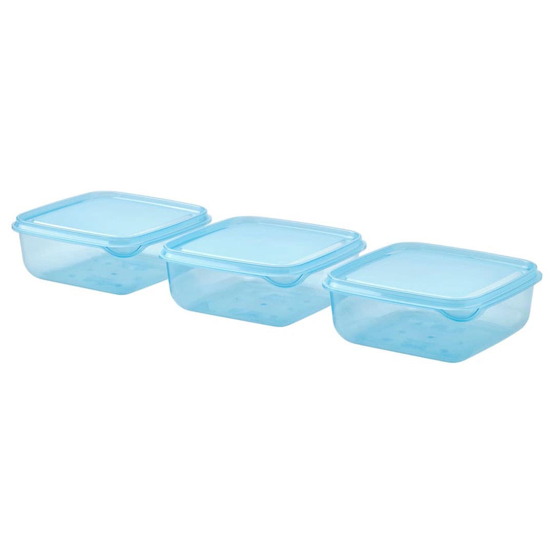 Ikea Food Container, Plastic, 600 ml - Blue