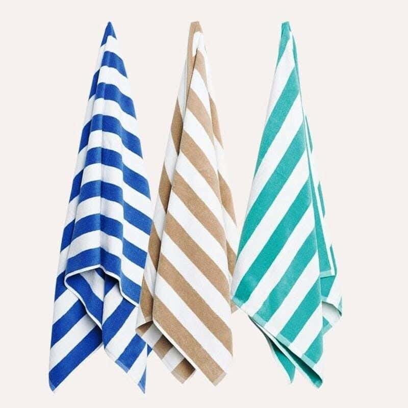 Signola Towel Set, 3 Pieces, Cotton, 180 x 70 cm - Multicolor