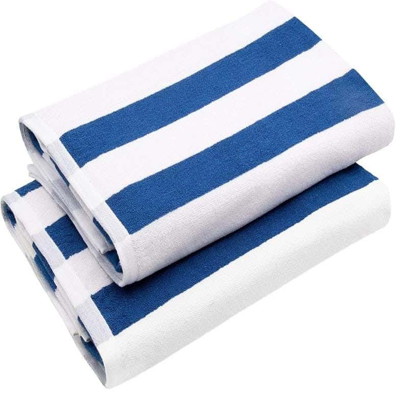 Signola Bath Towel Set, 2 Pieces, Cotton, 180 x 70 cm - Blue
