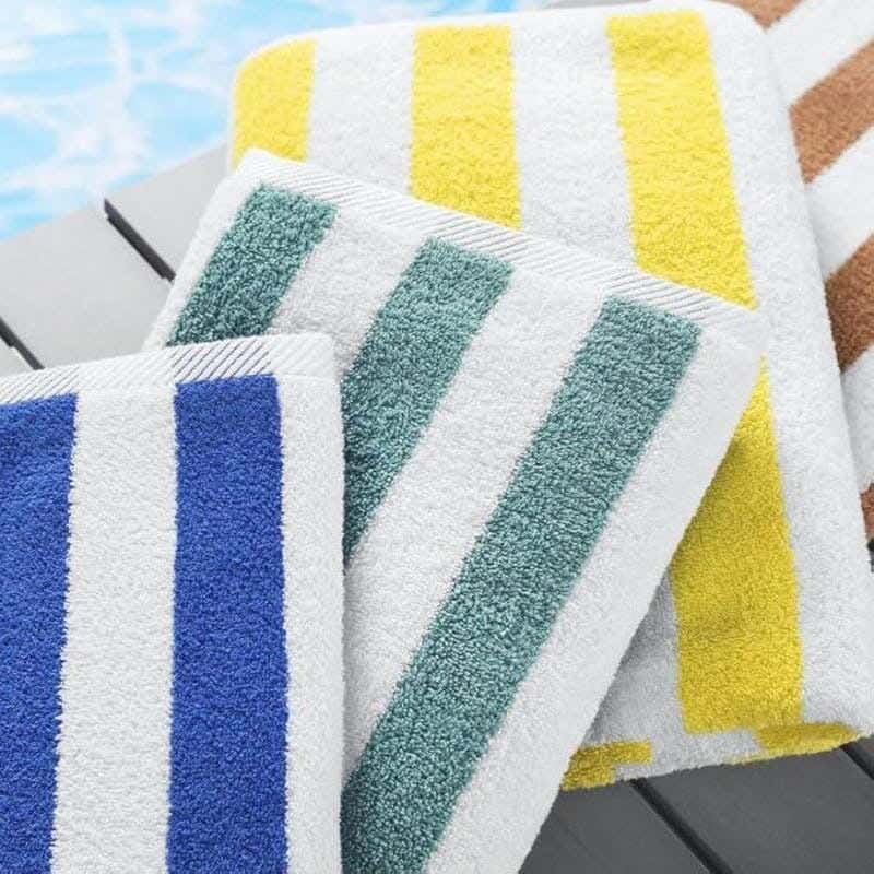 Signola Beach Towel Set, 3 Pieces, Cotton, 180 x 70 cm - Multicolor
