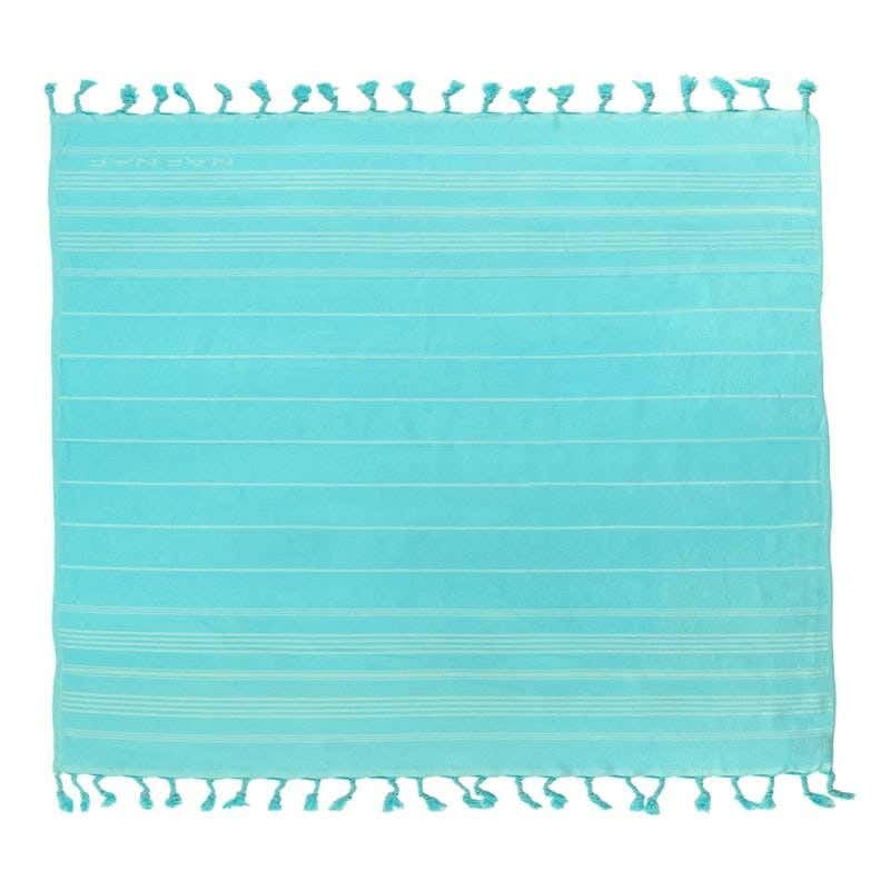 Signola Beach Mat, 1 Piece, Cotton, 170 x 90 cm - Light Blue