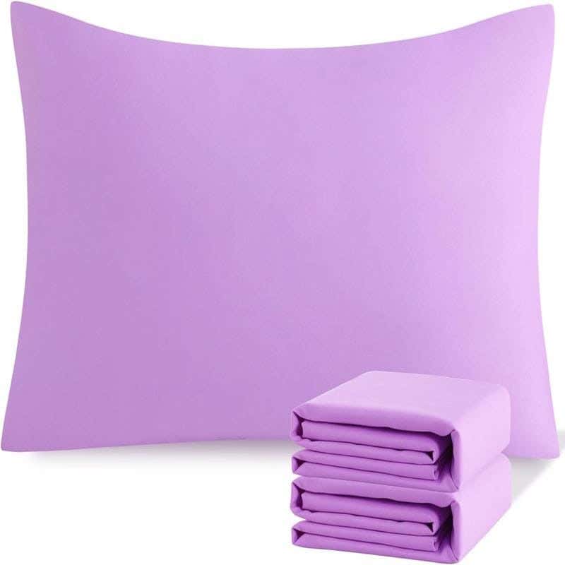 Signola Pillowcase Set, 2 Pieces, Microfiber, 70 x 50 cm - Purple