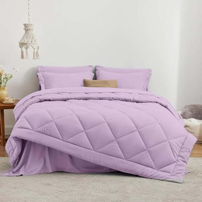 Signola Quilt, 1 Piece, Cotton, 240 x 180 cm - Purple
