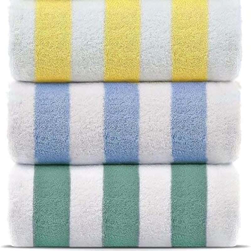 Signola Towel Set, 3 Pieces, Cotton, 180 x 70 cm - Multicolor
