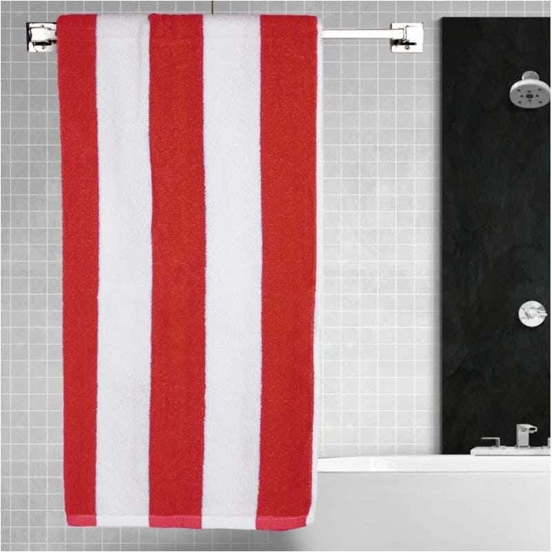 Signola Bath Towel, 1 Piece, Cotton, 100 x 50 cm - Red