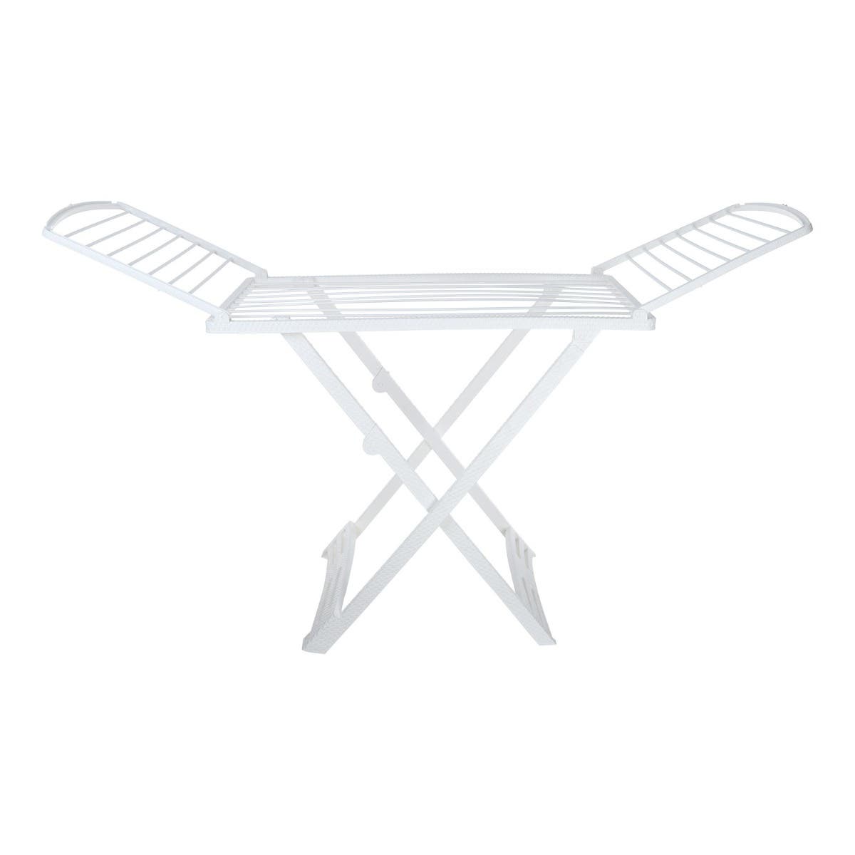 El Helal & Star Plastic Clothes Dryer, 121x55x10 cm - White