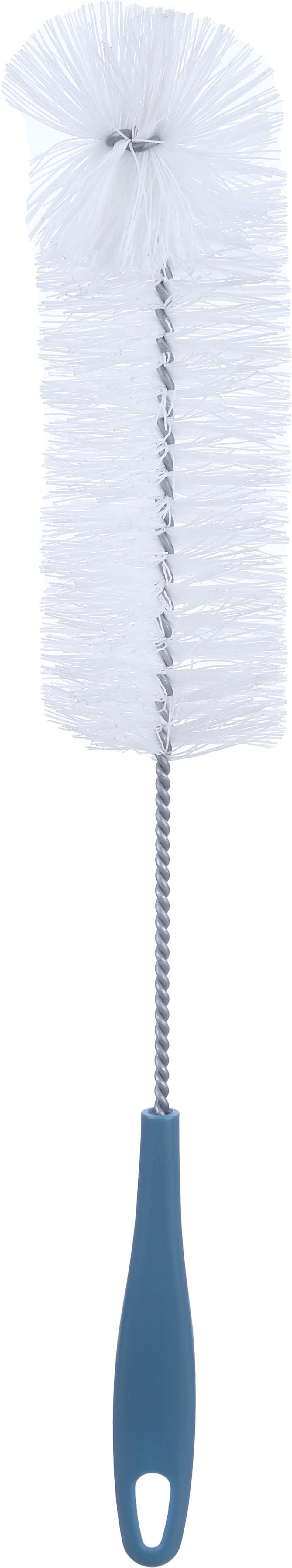 York Plastic Water Bottle Cleaning Brush, 37 cm - White Petrol