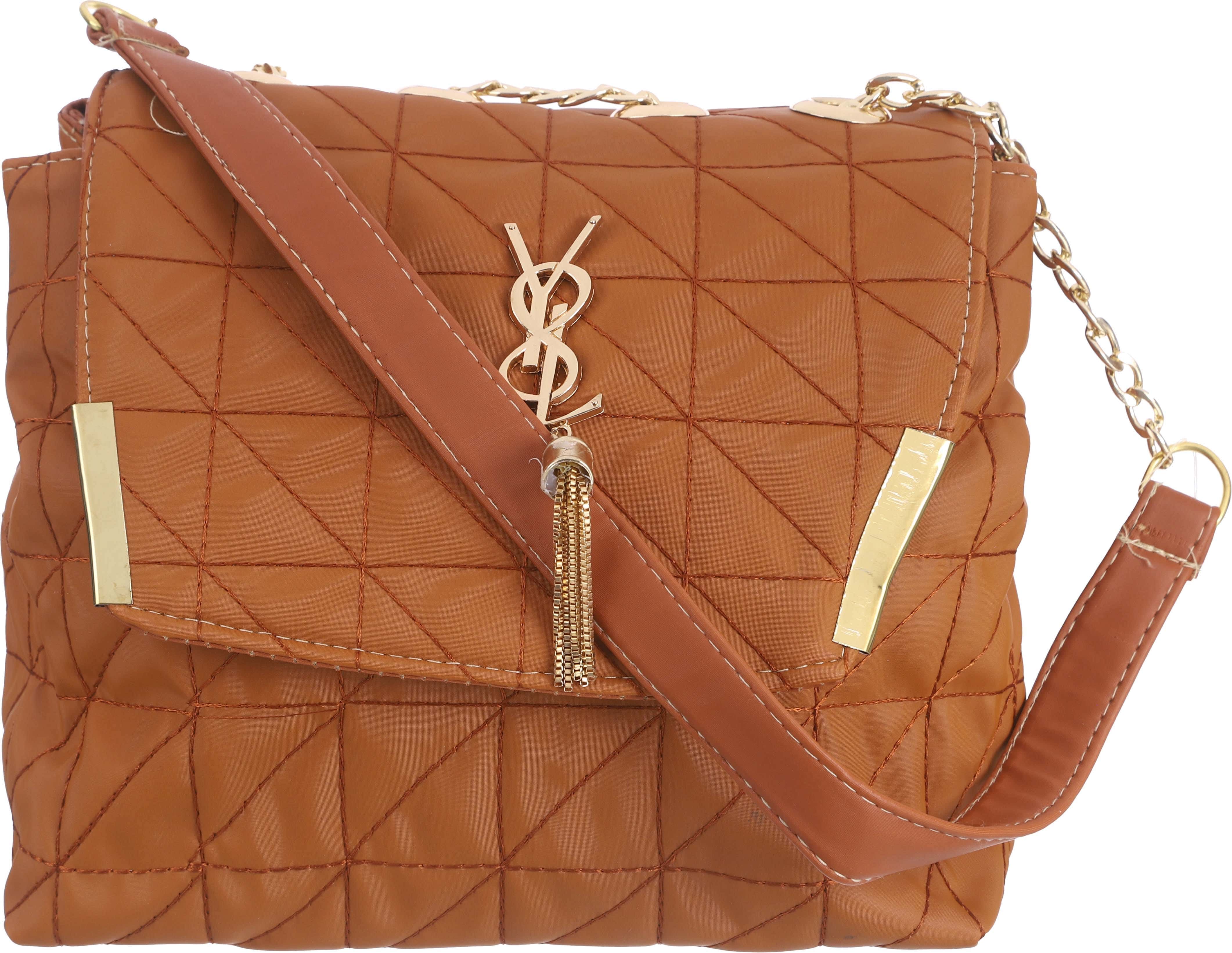 Waterproof Shoulder Bag For Women, 2 Zippers, 20×23 cm