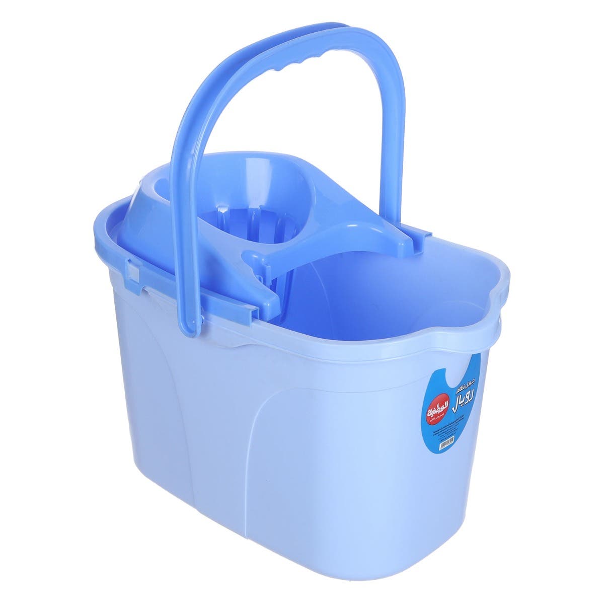 Al Wataneya Plastic Bucket, 40×23×25 cm - Light Blue