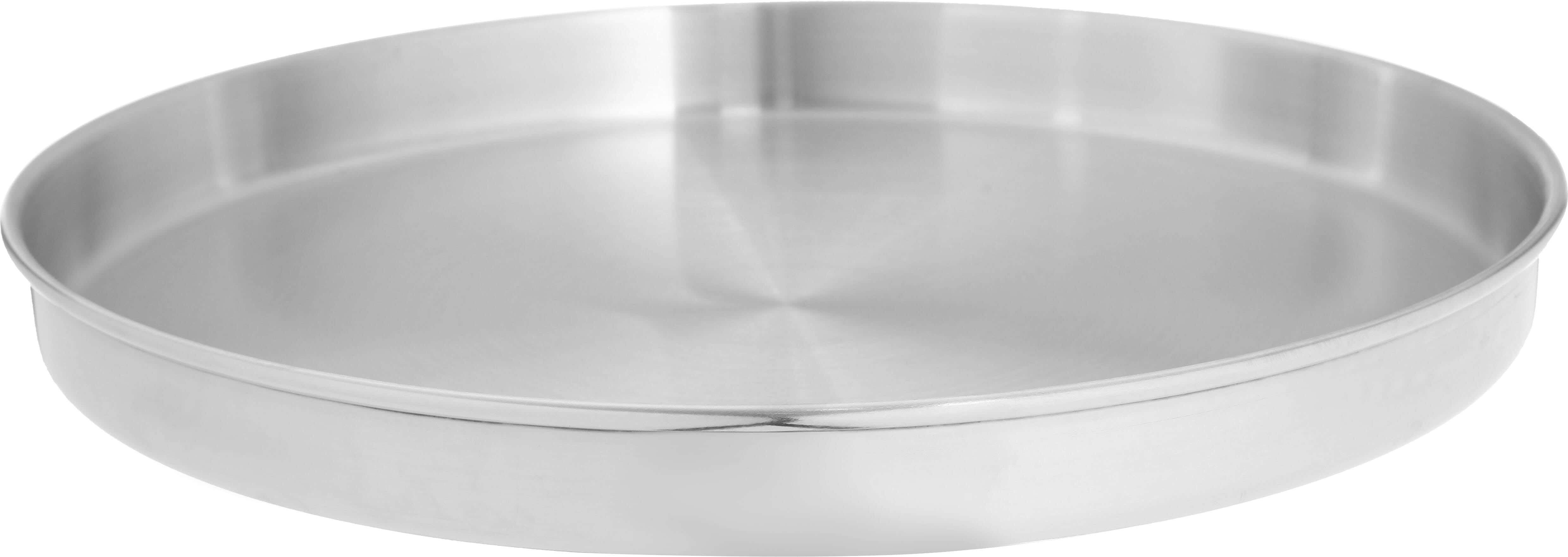 Al Ahram Aluminum Pizza Tray, 40 cm - Silver
