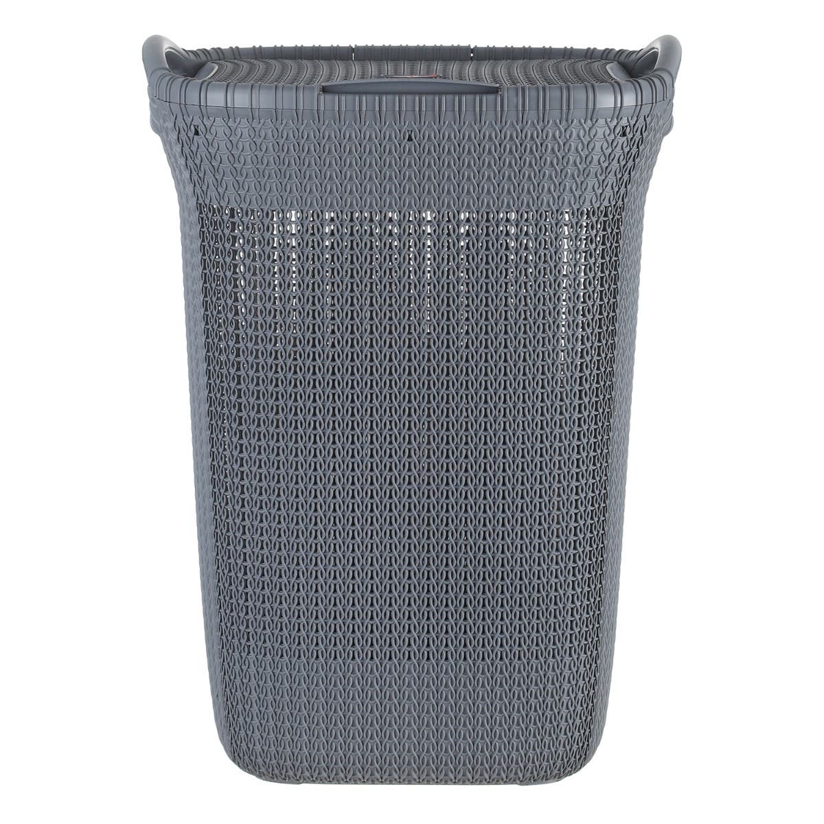 El Helal & Star Laundry Basket, 45 liter - Grey