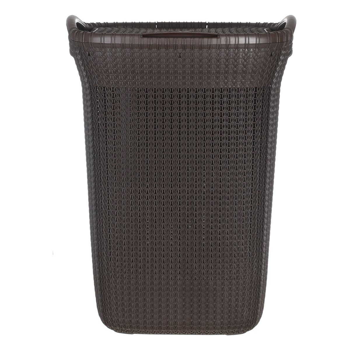 El Helal & Star Laundry Basket, 45 liter - Brown