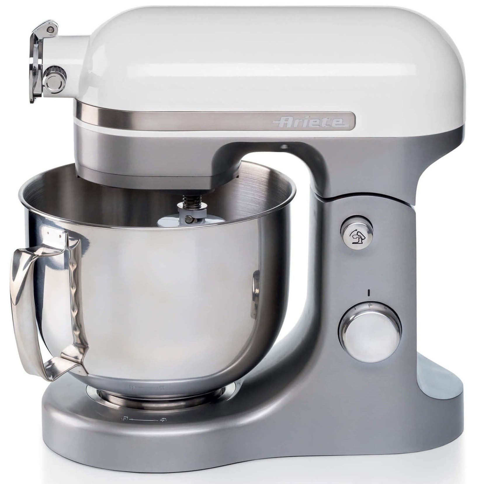 Ariete 1589 Kneading Machines, 3200 Watt, 5.5 Liters, 11 Speeds - White Grey