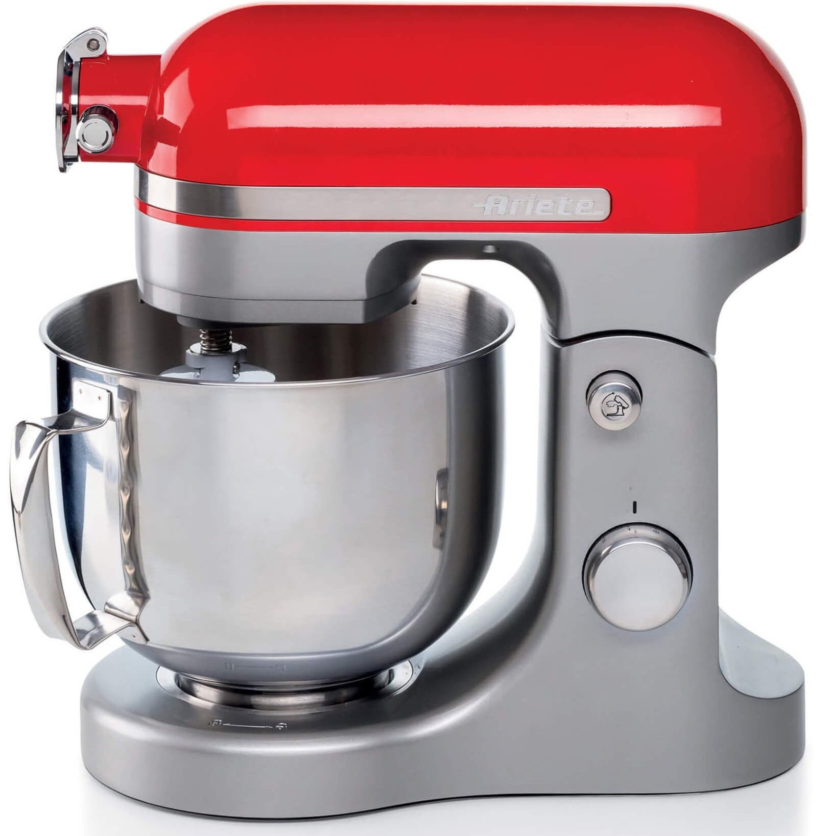 Ariete 1589 Kneading Machines, 3200 Watt, 5.5 L, 11 Speeds - Grey Red