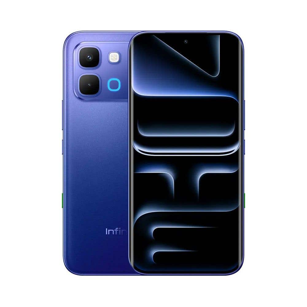 Infinix Note Edge Smart Mobile Phone, Dual SIM, 5G Network, 256GB, 8GB RAM - Blue