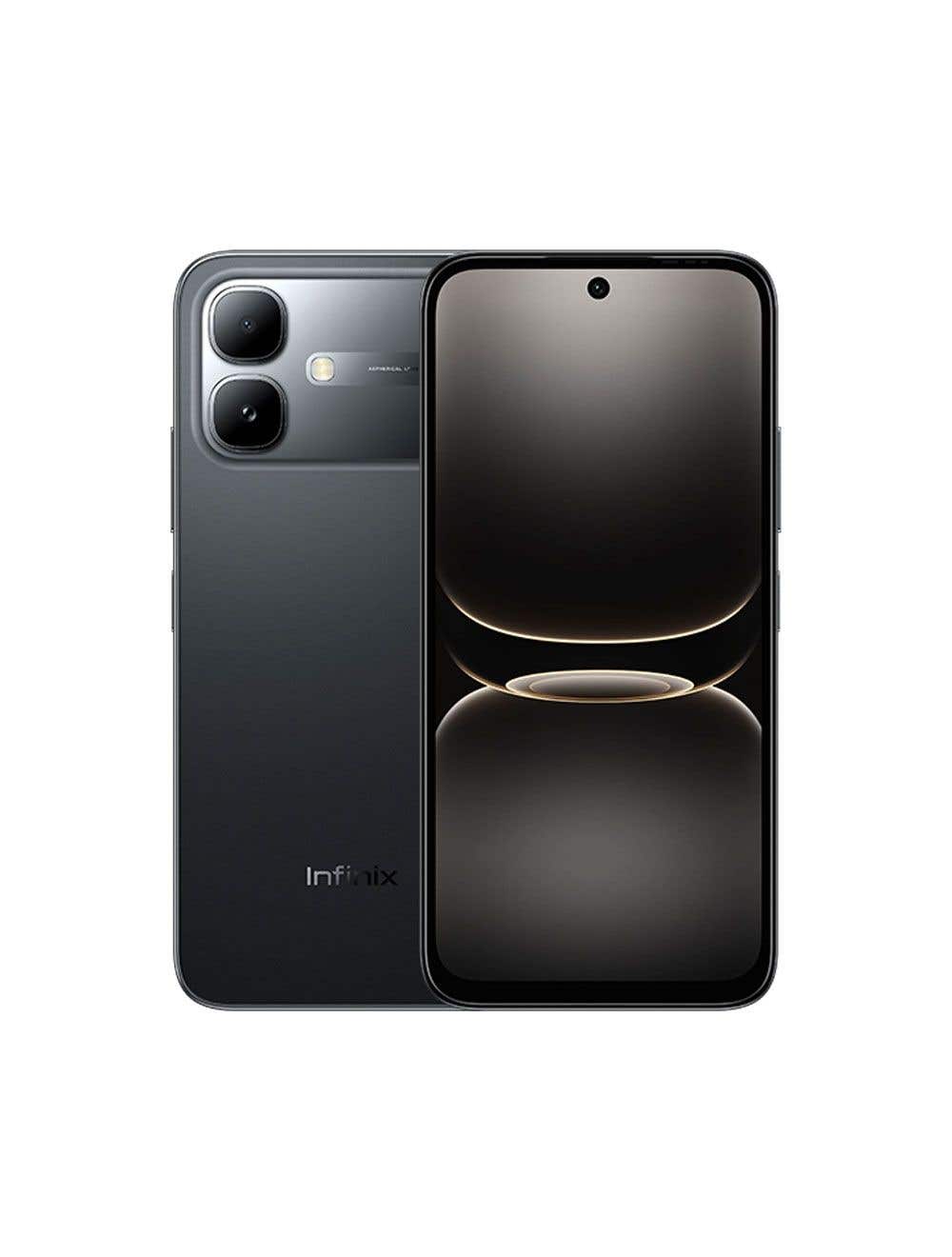 Infinix Smart 20 Dual SIM Mobile Phone, 4G Network, 4GB RAM, 64GB - Black