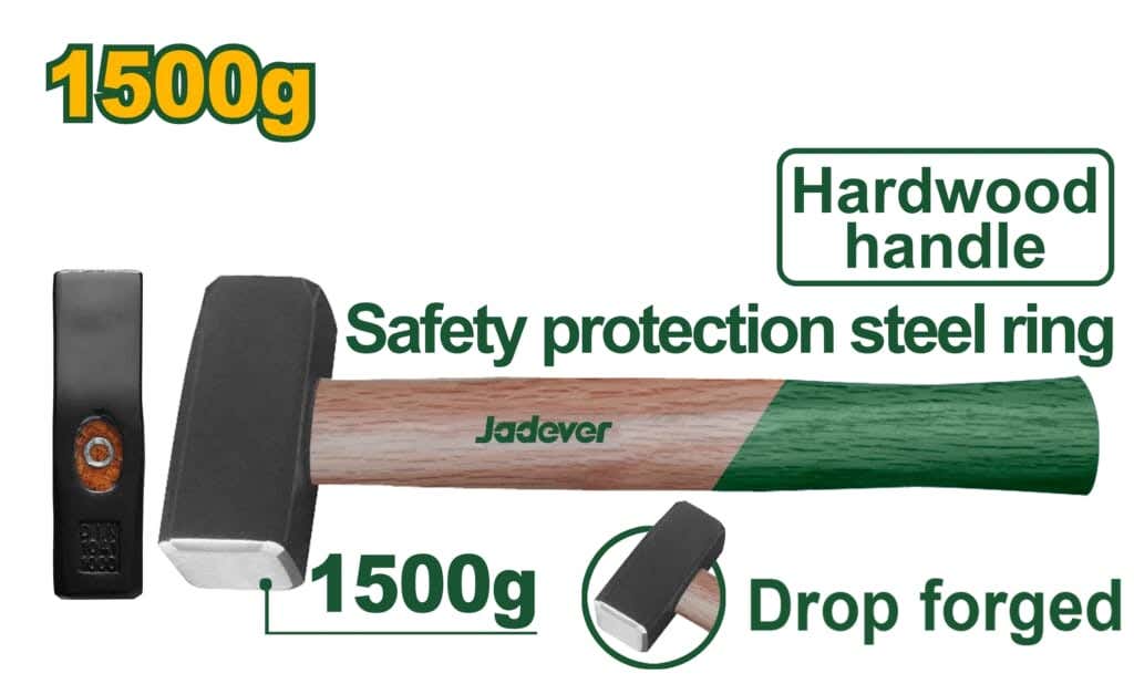 Jadeever Hammer, 1.5 kg, JDMB2315 - Multicolor