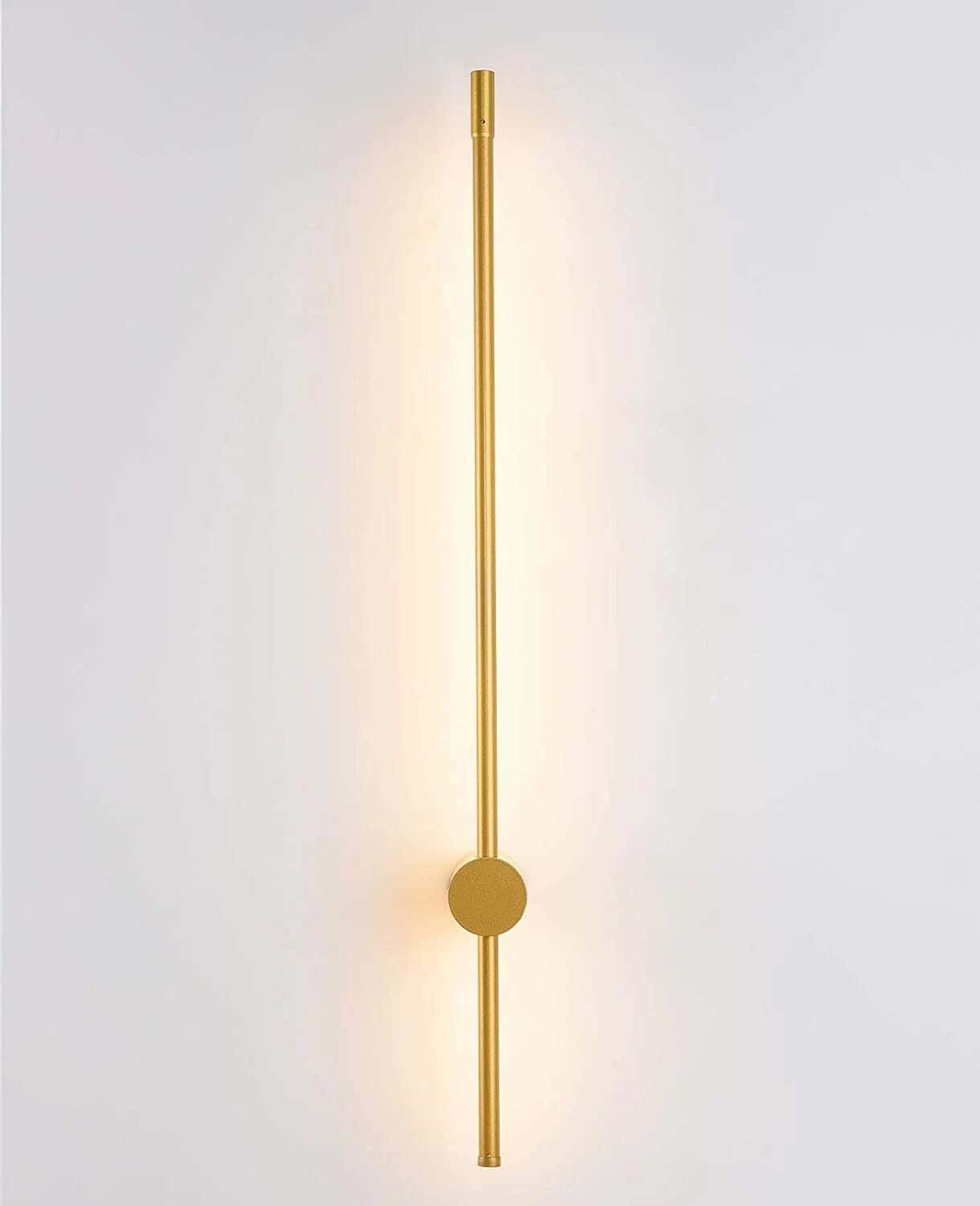 LED LED Wall Sconce With Electrostatic Paint, 100 Cm - Gold