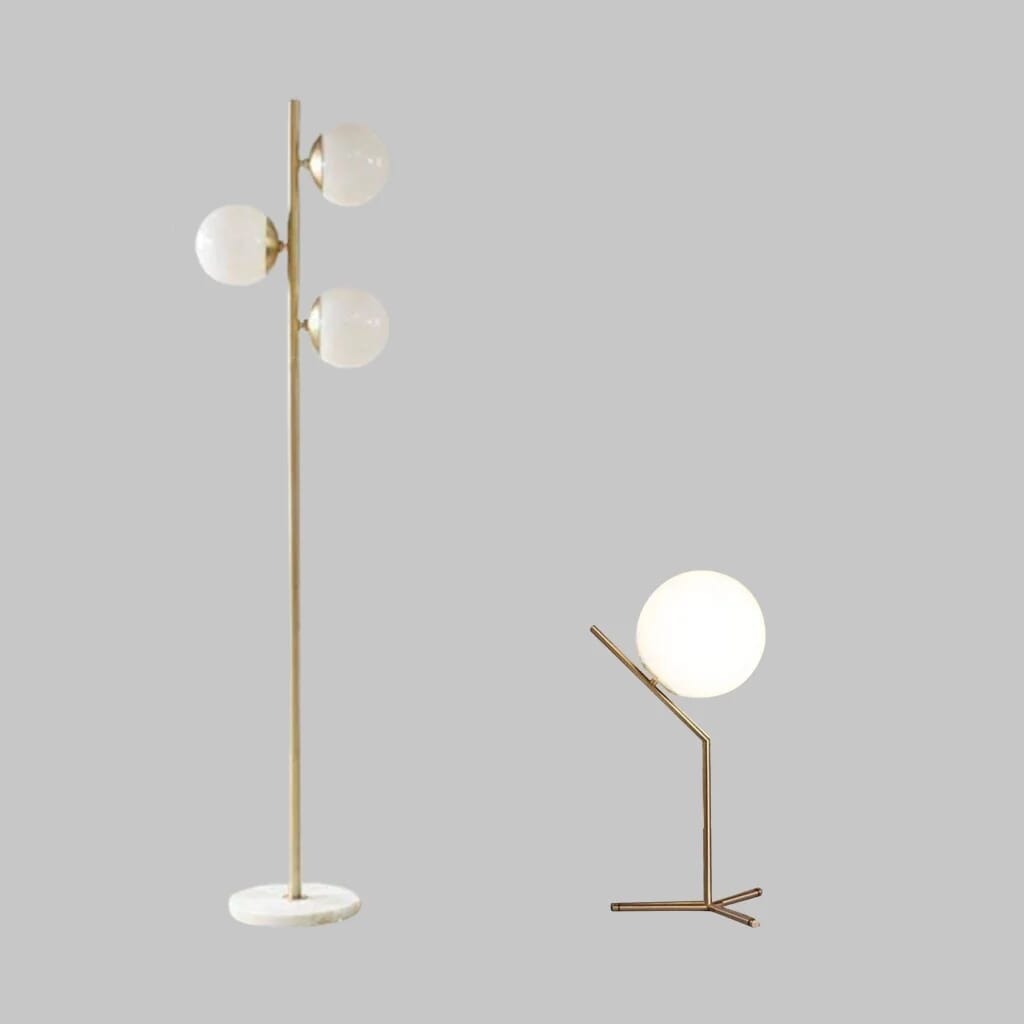 Joky Electrostatic Powder-Coated Steel Lampshade, 40 Cm - Gold