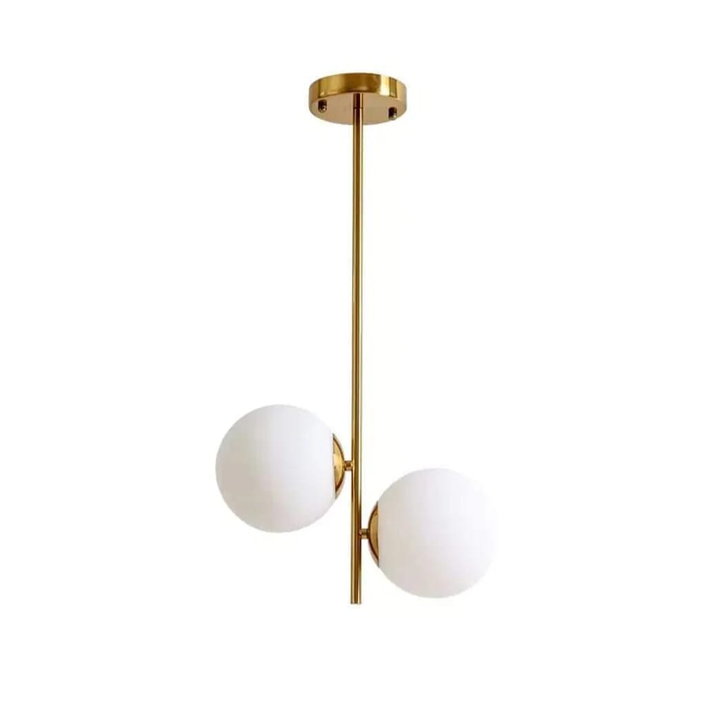 Joky Electrostatic Powder-Coated Steel Pendant Lights, 30 X 15 Cm - Gold