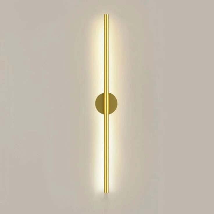 LED LED Wall Sconce With Electrostatic Paint, 100 Cm - Gold