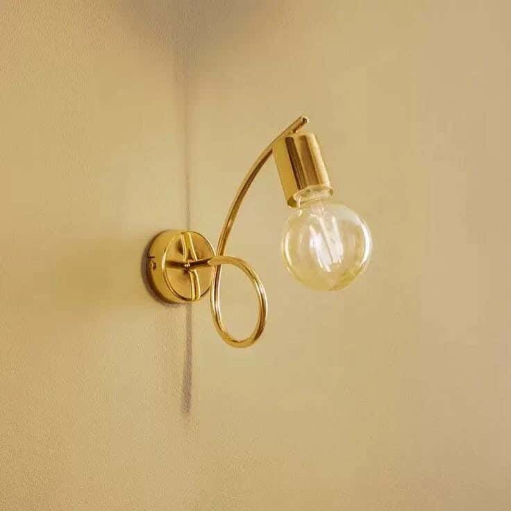 Joky Electrostatic Paint Steel Applique, 15X10 Cm - Gold