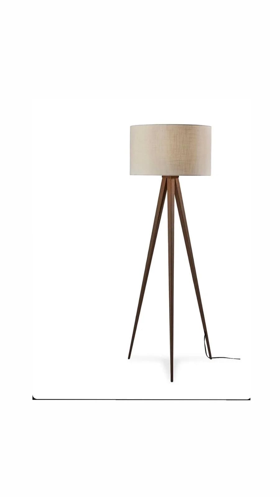 Joky Electrostatic Powder-Coated Steel Lampshade, 146 Cm - Dark Brown
