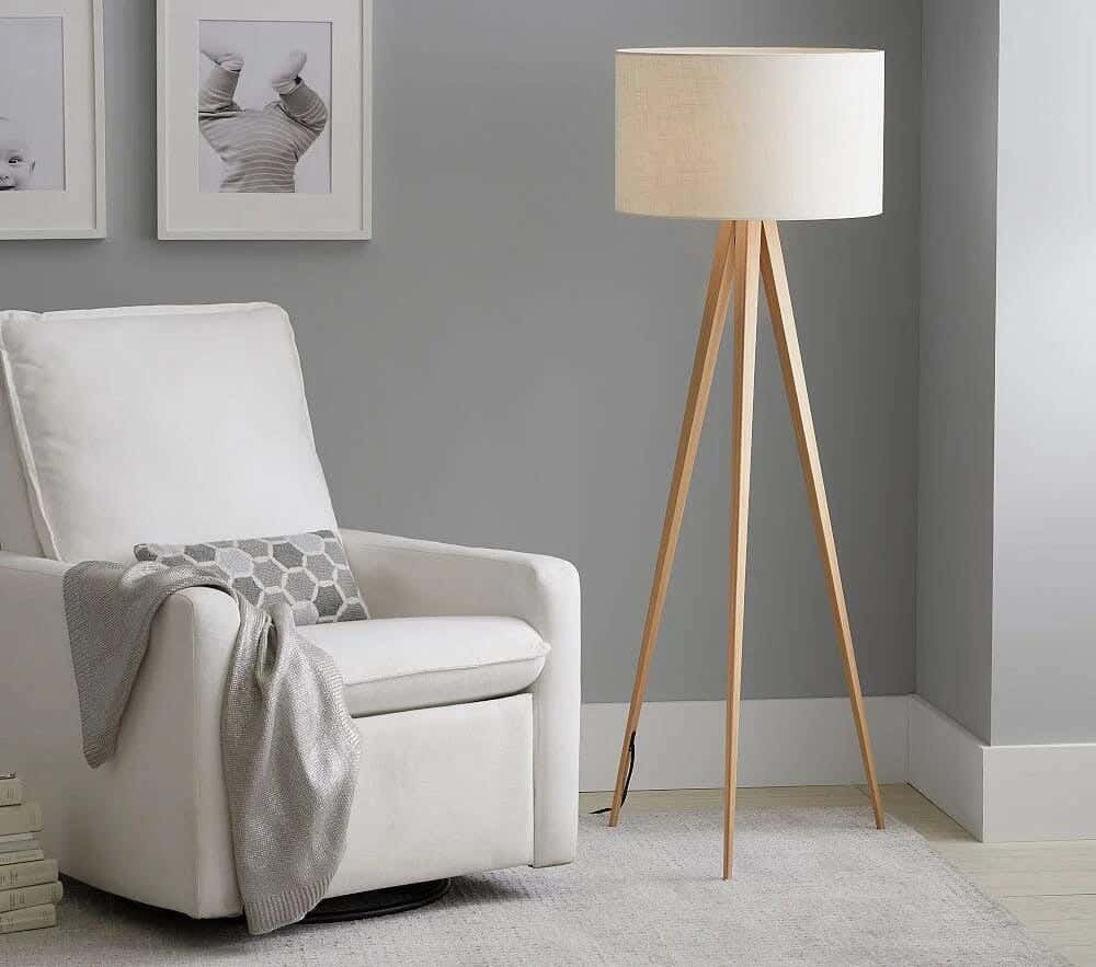 Joky Electrostatic Powder-Coated Steel Lampshade, 146 Cm - Light Brown