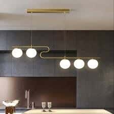 Steel Chandelier With Electrostatic Paint, Joky Brand, 15X100 - Glossy Gold