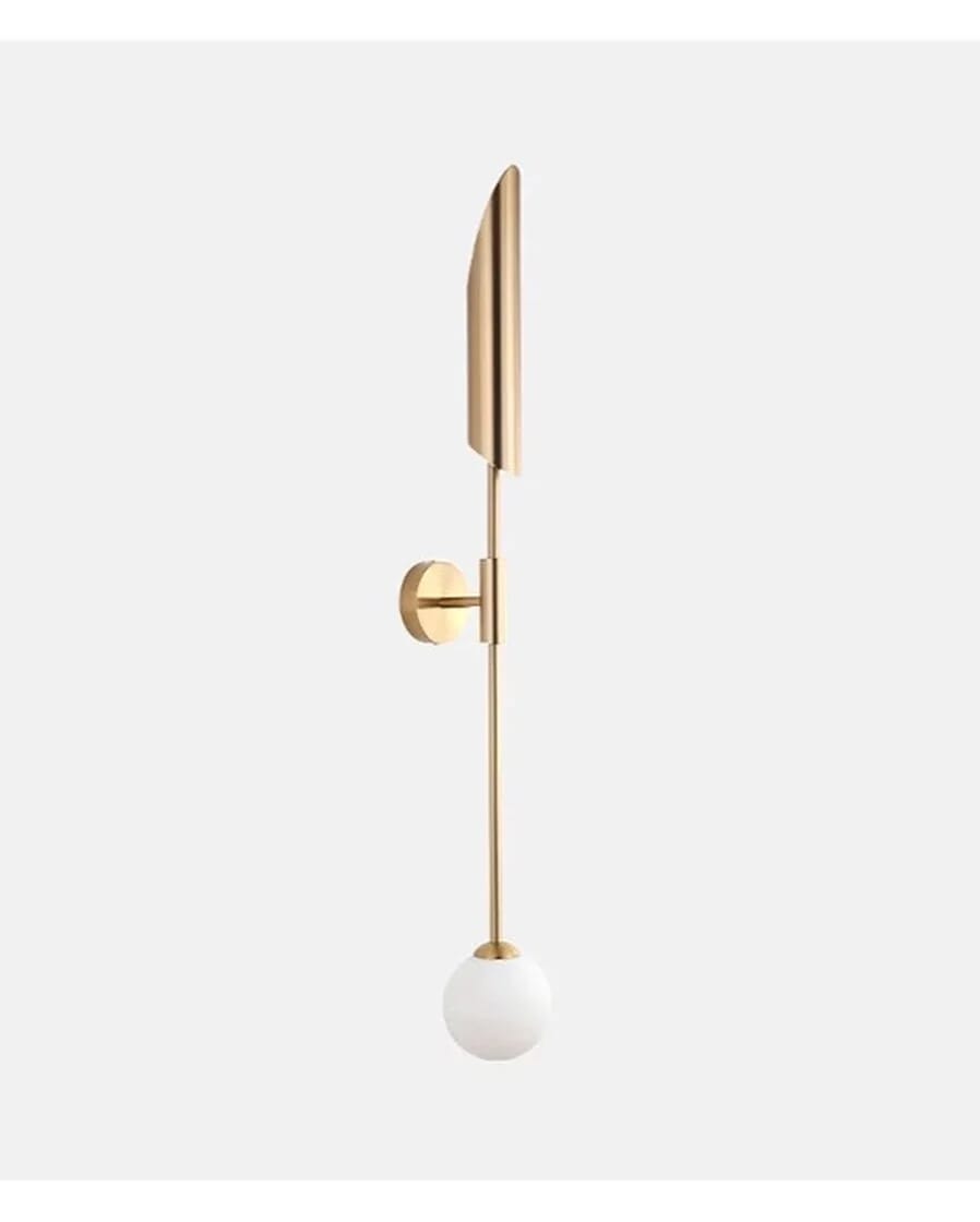 LED LED Wall Sconce, Electrostatic Paint, Joky, 65 X 15 Cm - Gold