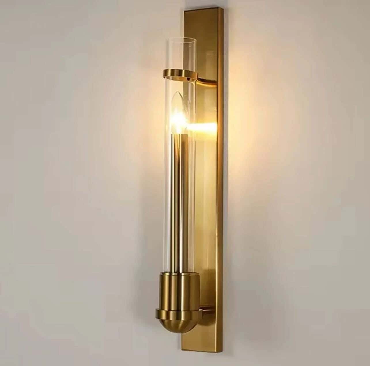 Joky Electrostatic Paint Steel Applique, 60X7 Cm - Gold
